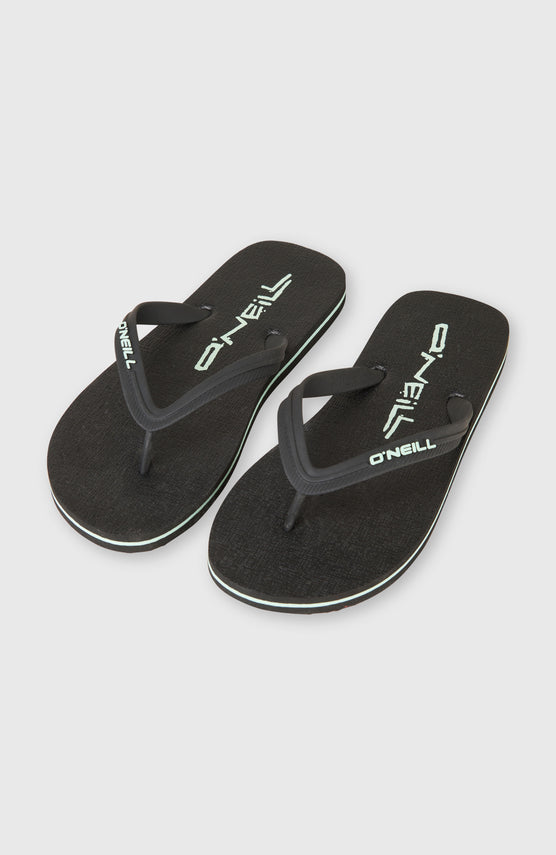 Profile Artwork Sandals | Black Out