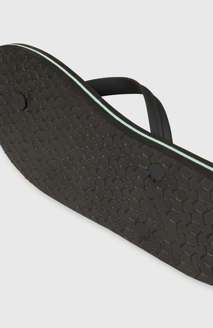 Profile Artwork Sandals | Black Out
