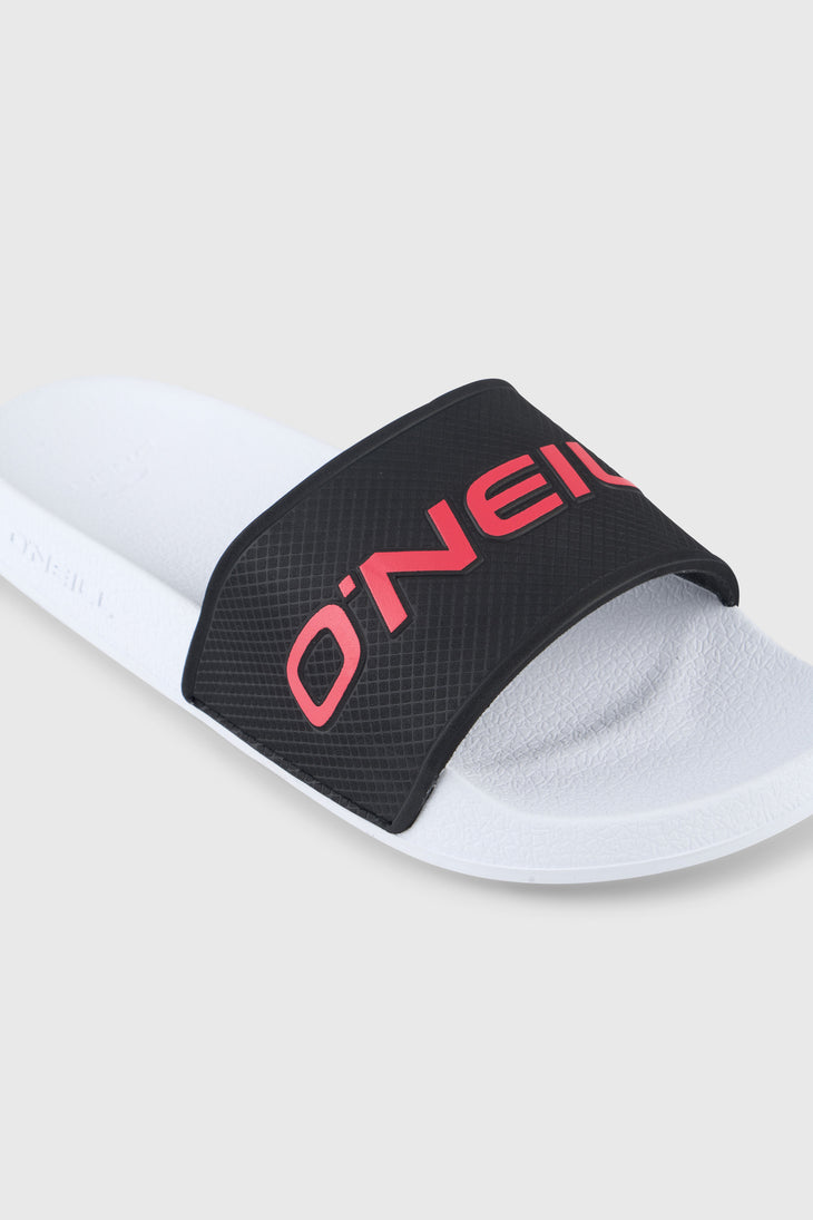 Slippers Logo | Black Out Colour Block
