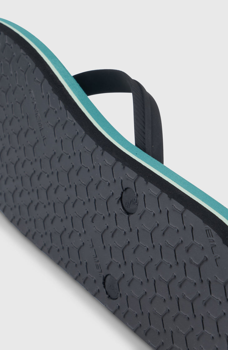 Profile Graphic slippers | Blue Bricks