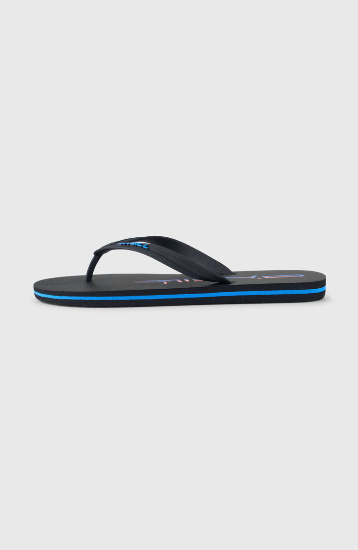 Profile Retro slippers | Black Out