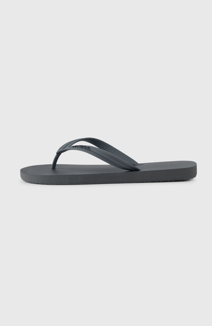 Profile Small Logo slippers | Asphalt