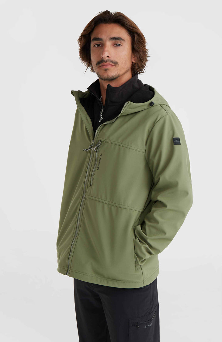 O'Neill TRVLR Series softshelljas | Deep Lichen Green