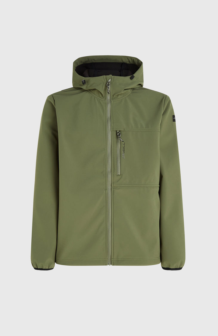 O'Neill TRVLR Series softshelljas | Deep Lichen Green