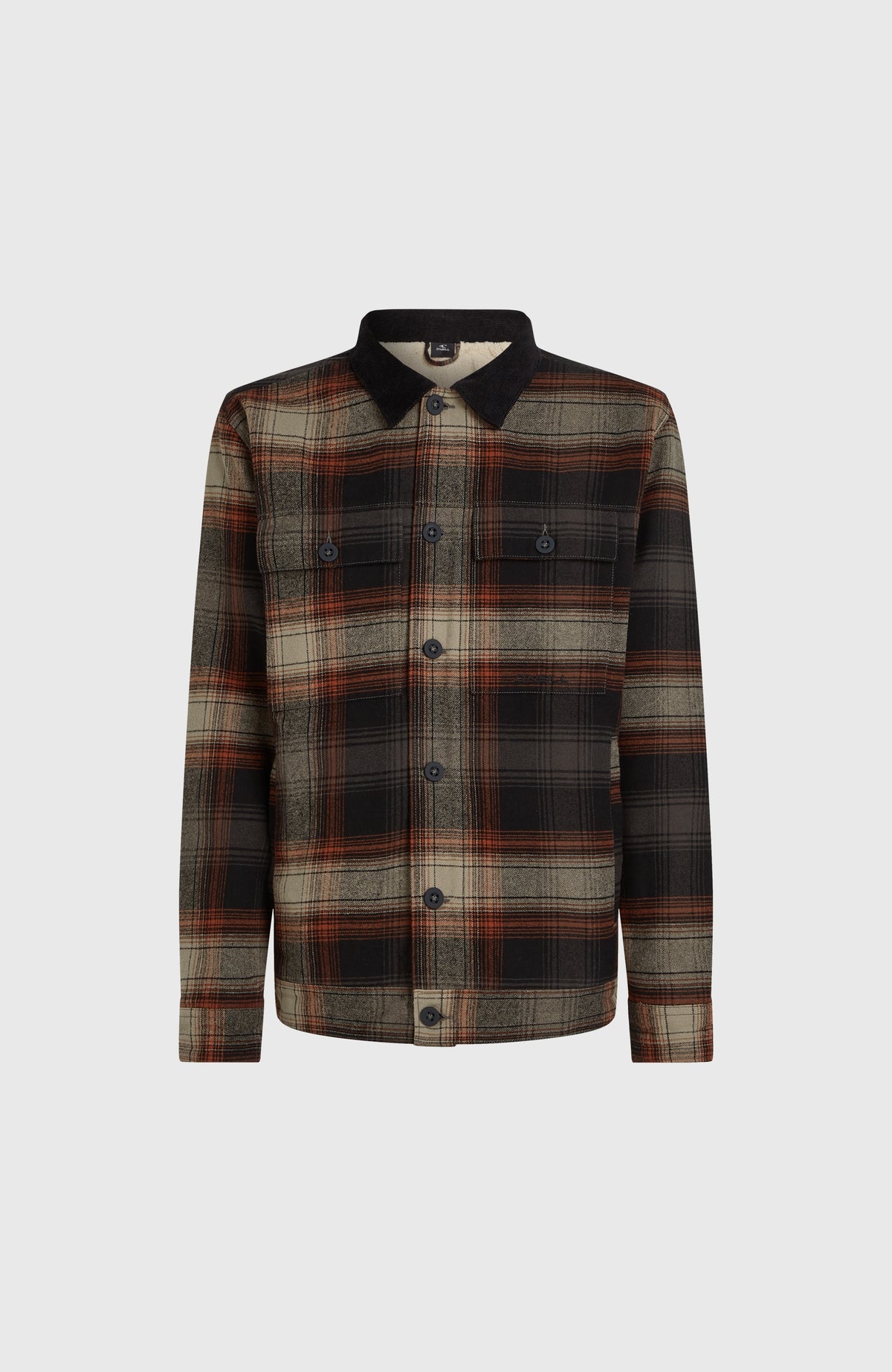 Jas met fleecevoering | Grey Check Small