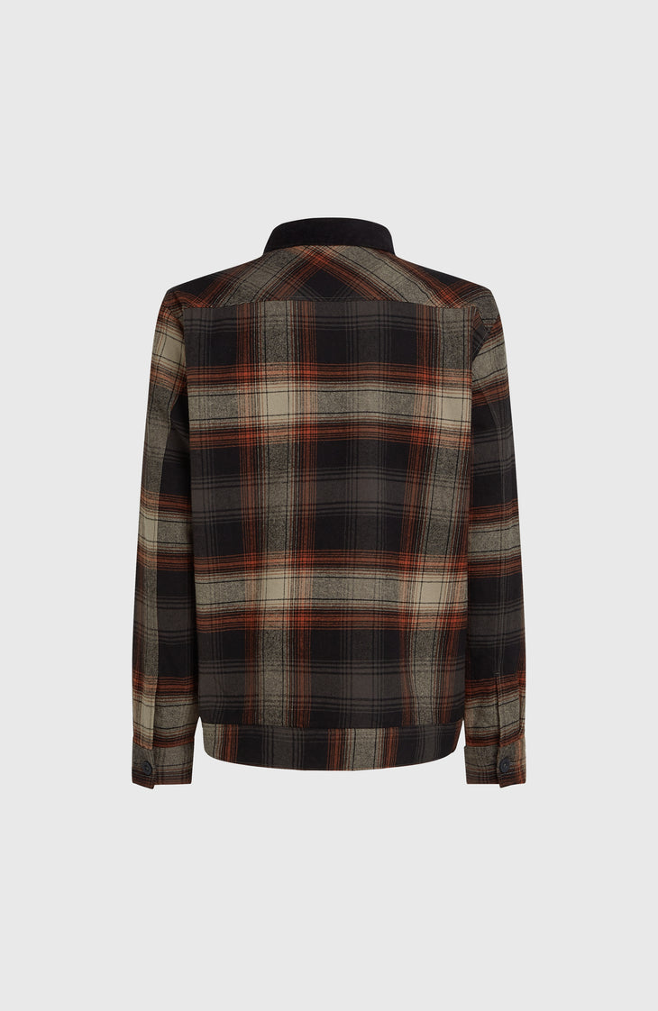 Jas met fleecevoering | Grey Check Small