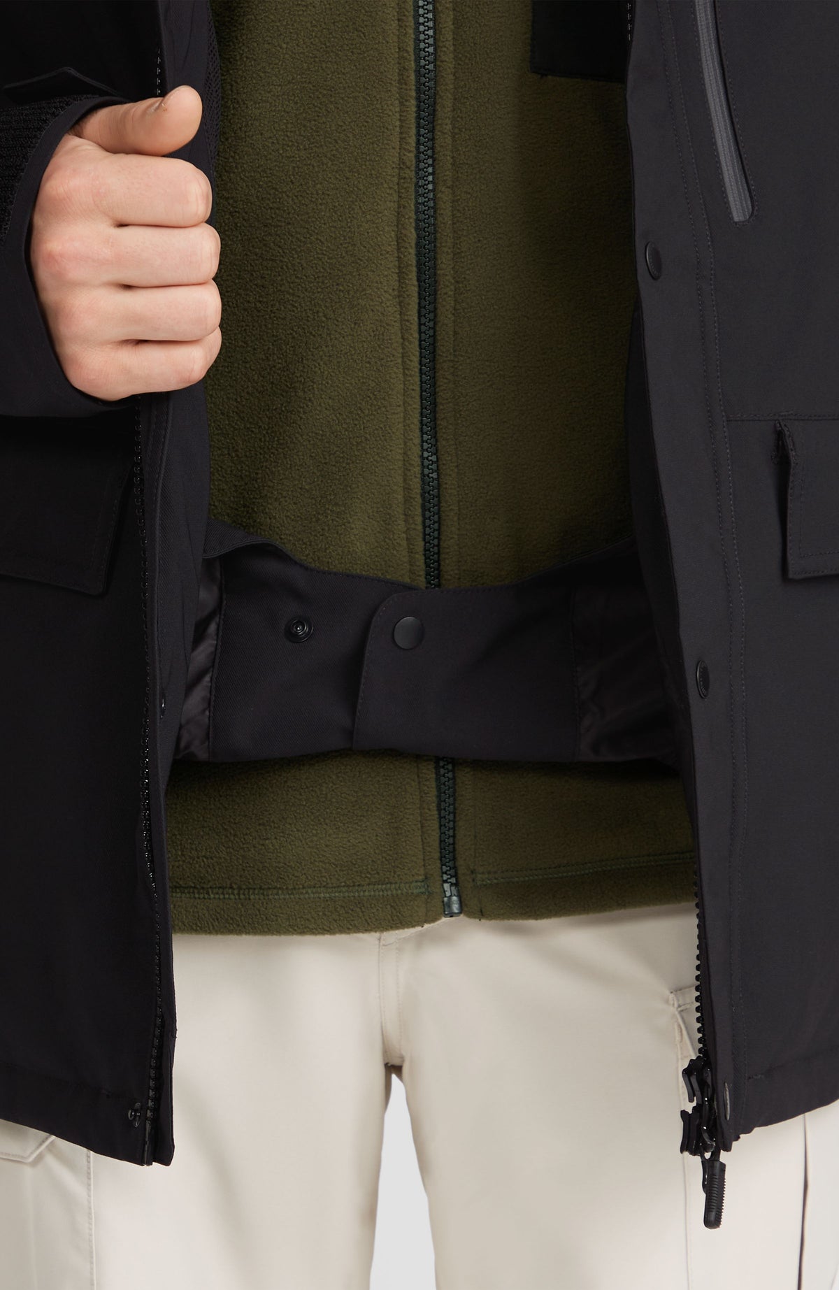 Utility Pro Hybrid wintersportjas | Black Out