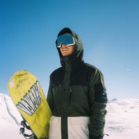 Utility Pro Hybrid wintersportjas | Forest Night Colour Block