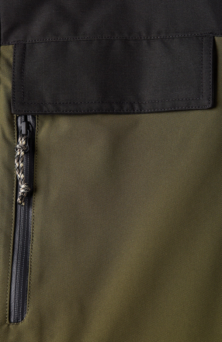 Utility Pro Hybrid wintersportjas | Forest Night Colour Block