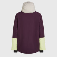 O'Riginals Hybrid wintersportjas | Aubergine Colour Block