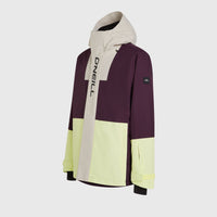 O'Riginals Hybrid wintersportjas | Aubergine Colour Block