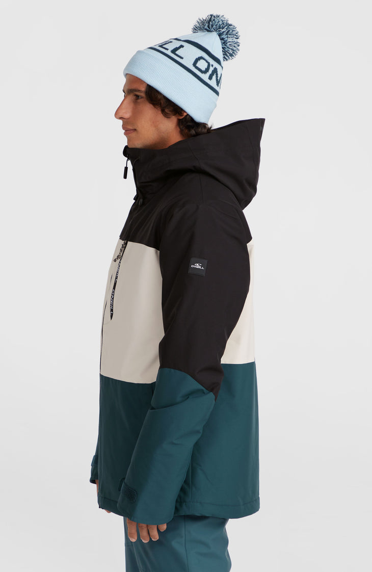 Carbonite wintersportjas | Alma Steel Colour Block