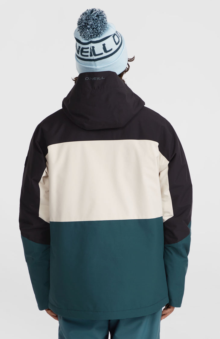 Carbonite wintersportjas | Alma Steel Colour Block