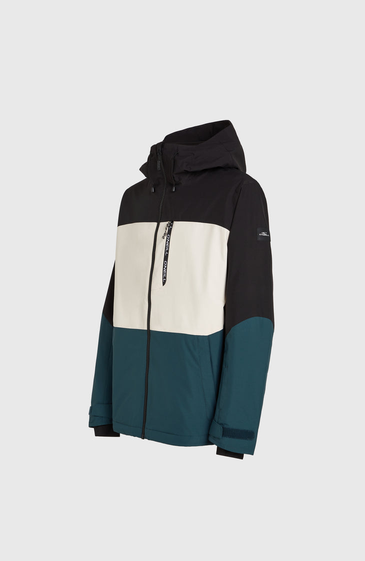 Carbonite wintersportjas | Alma Steel Colour Block