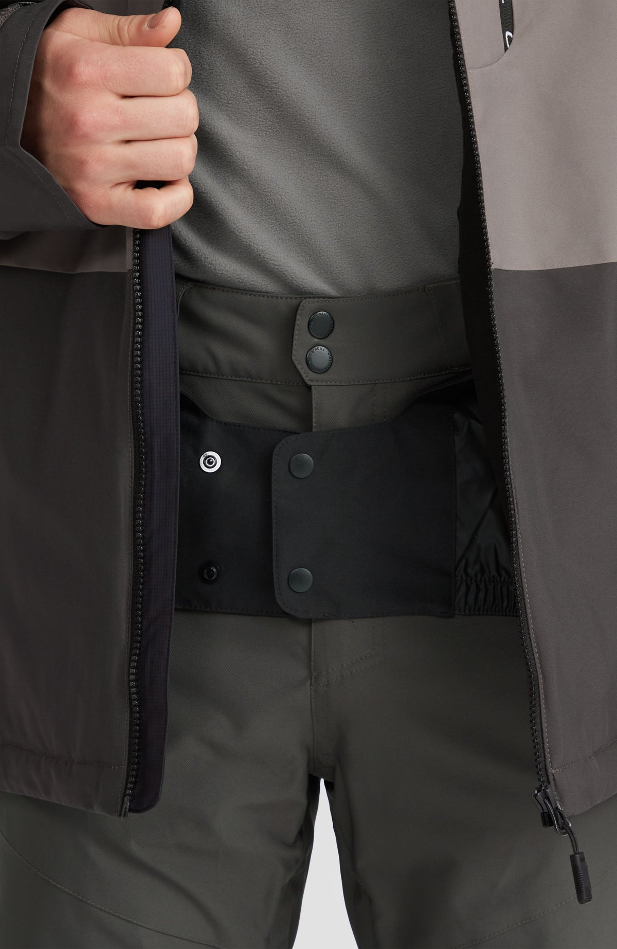 Carbonite wintersportjas | Black Out Colour Block