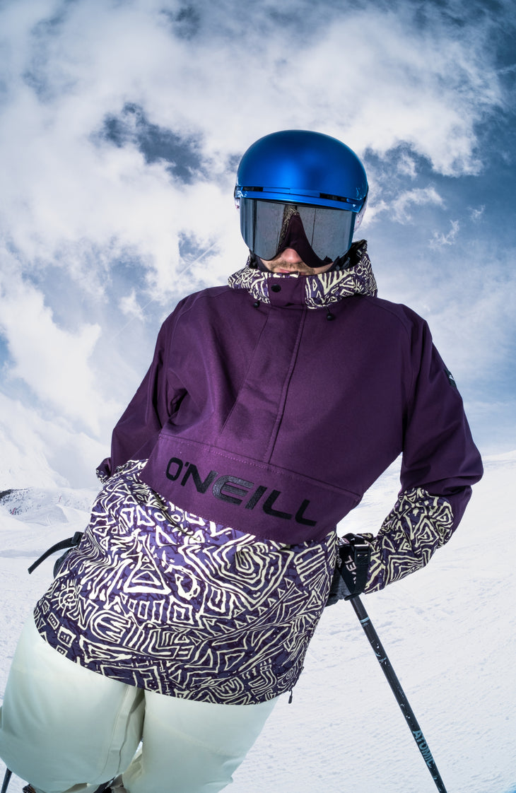 O'Riginals Anorak wintersportjas | Dark Purple Sketcheritage