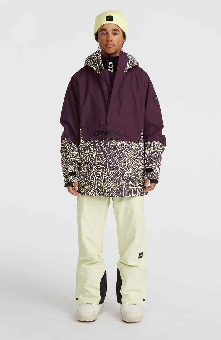 O'Riginals Anorak wintersportjas | Dark Purple Sketcheritage
