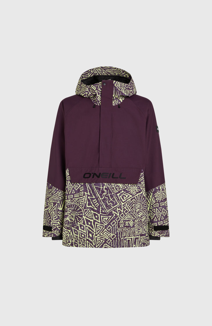 O'Riginals Anorak wintersportjas | Dark Purple Sketcheritage
