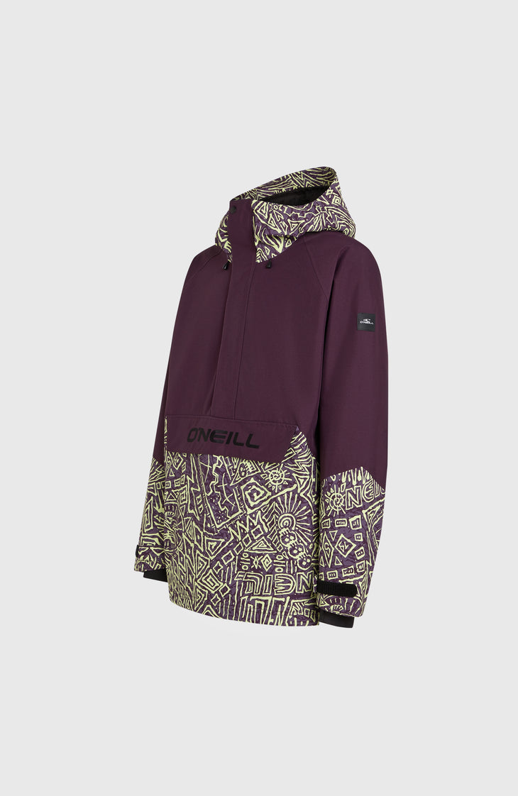 O'Riginals Anorak wintersportjas | Dark Purple Sketcheritage