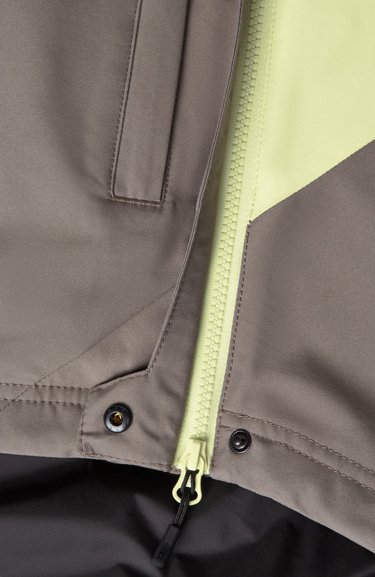O'Riginals Anorak wintersportjas | Lime Wash Colour Block