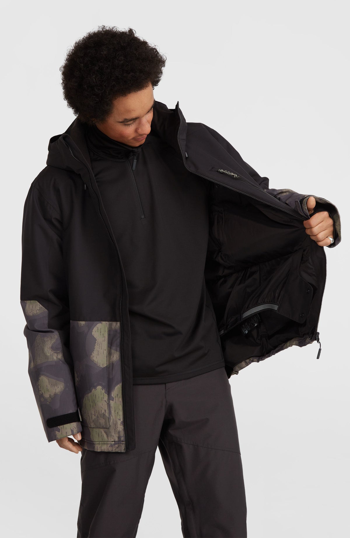 O'Riginals Block wintersportjas | Black Night Camo