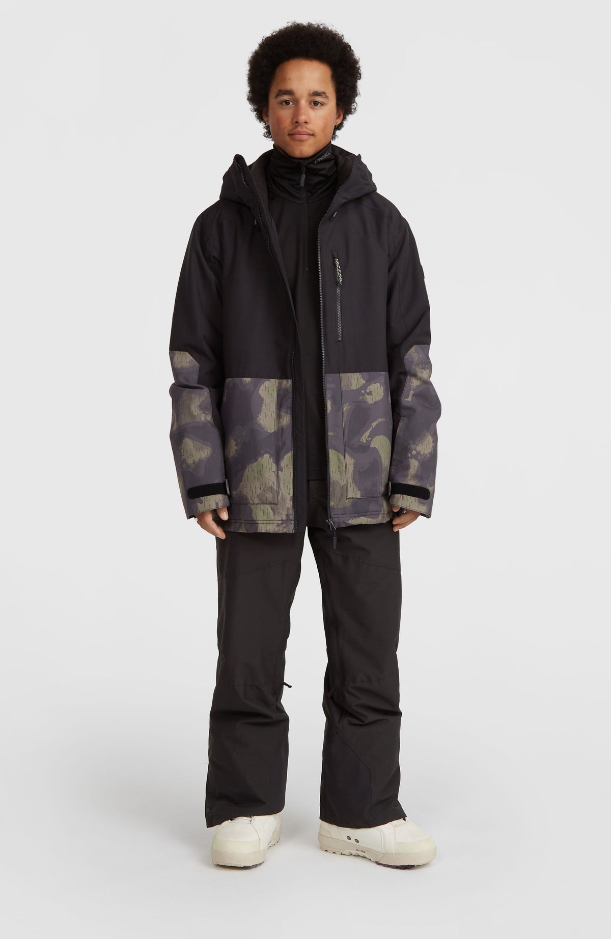 O'Riginals Block wintersportjas | Black Night Camo