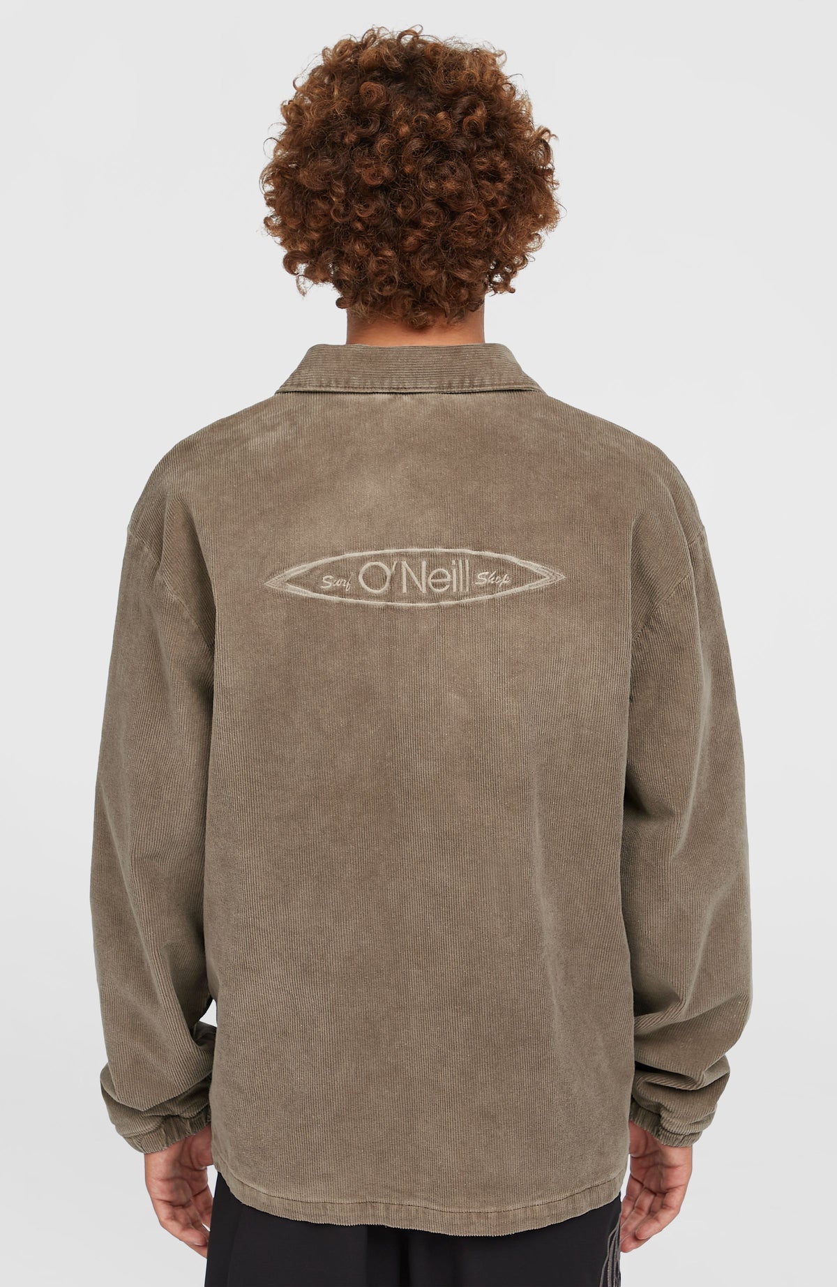 Cord Coach jas | Pure Cashmere