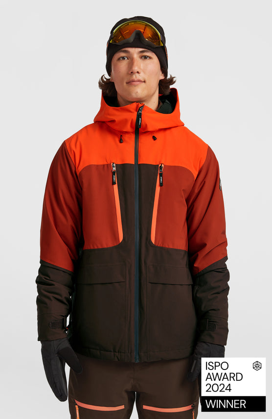 FWC'Peak Fire wintersportjas | Flame Colour Block