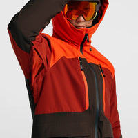 FWC'Peak Fire wintersportjas | Flame Colour Block