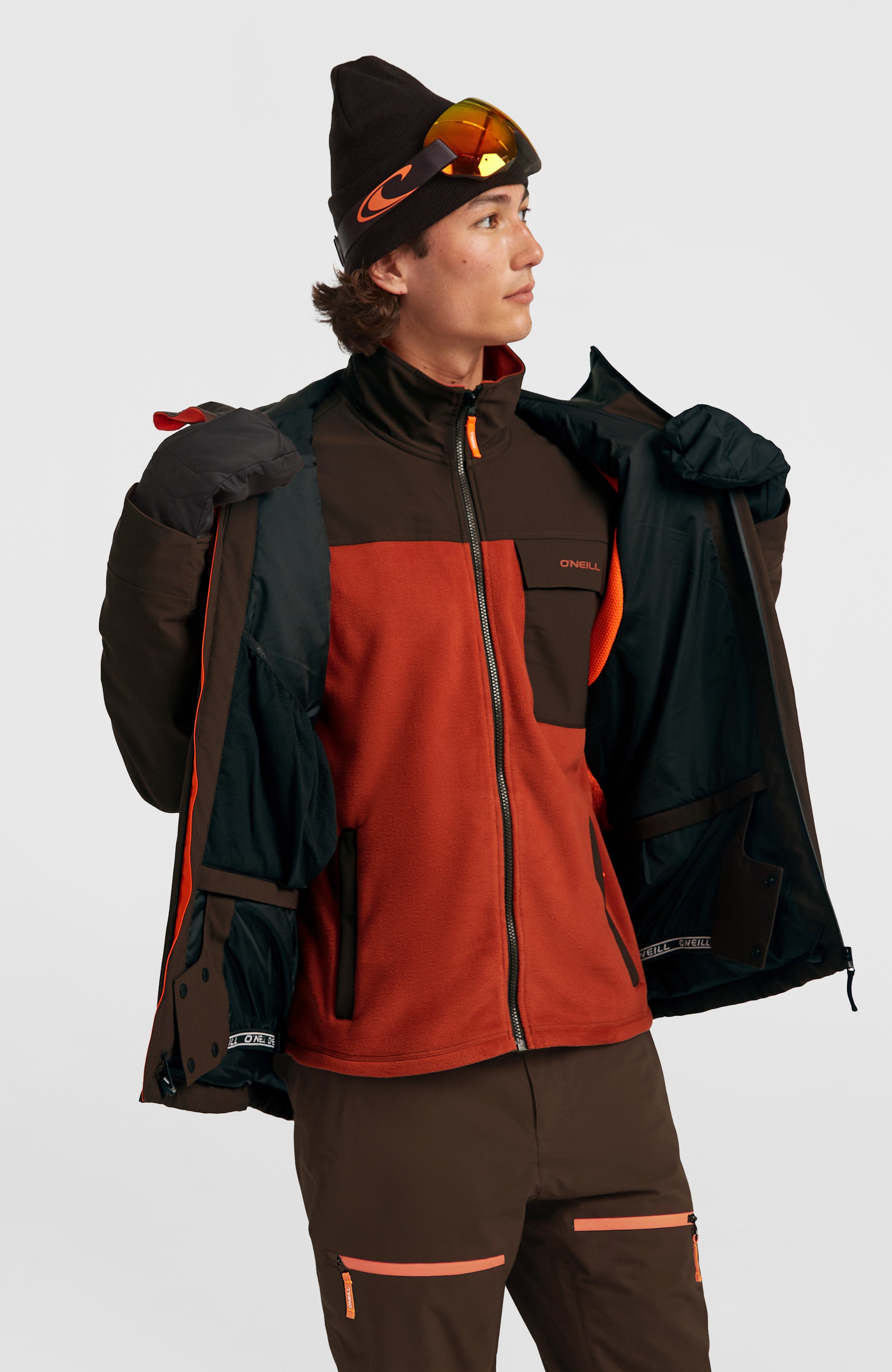 FWC'Peak Fire wintersportjas | Flame Colour Block – O'Neill