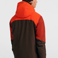 FWC'Peak Fire wintersportjas | Flame Colour Block