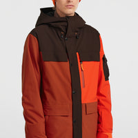 FWC'Peak Pro wintersportjas | Bonfire Colour Block