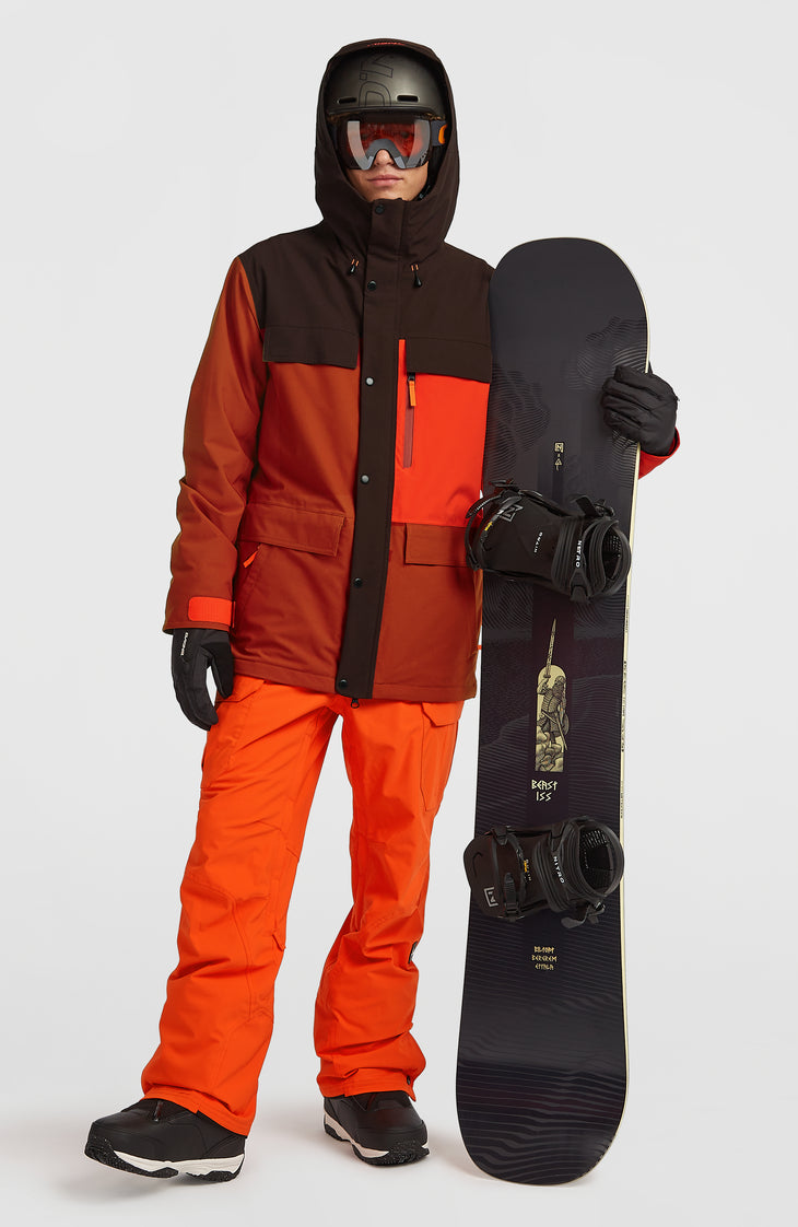 FWC'Peak Pro wintersportjas | Bonfire Colour Block