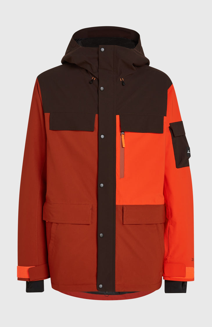 FWC'Peak Pro wintersportjas | Bonfire Colour Block