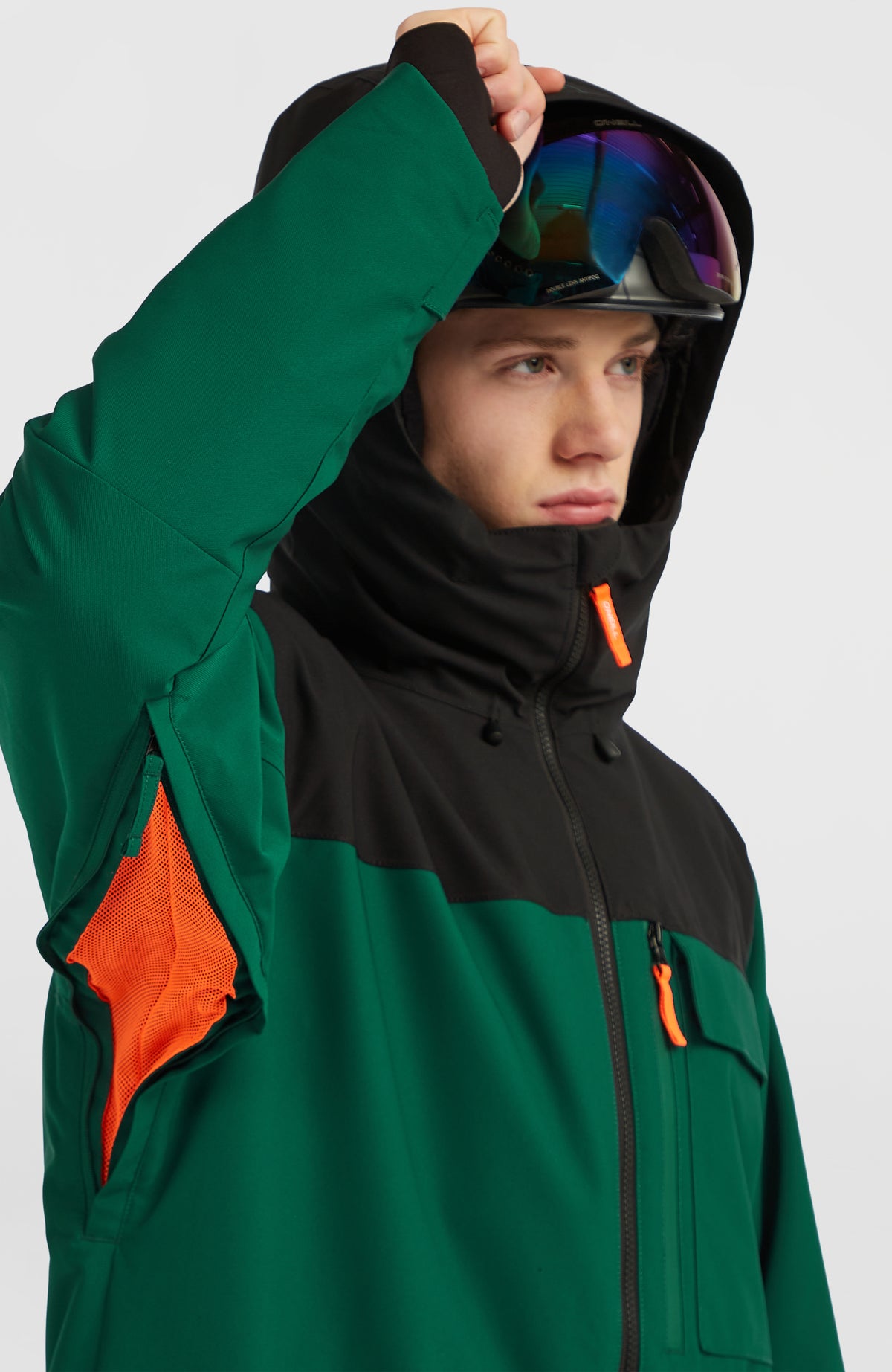 FWC'Peak wintersportjas | Emerald Envy Colour Block
