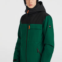 FWC'Peak wintersportjas | Emerald Envy Colour Block