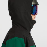 FWC'Peak wintersportjas | Emerald Envy Colour Block