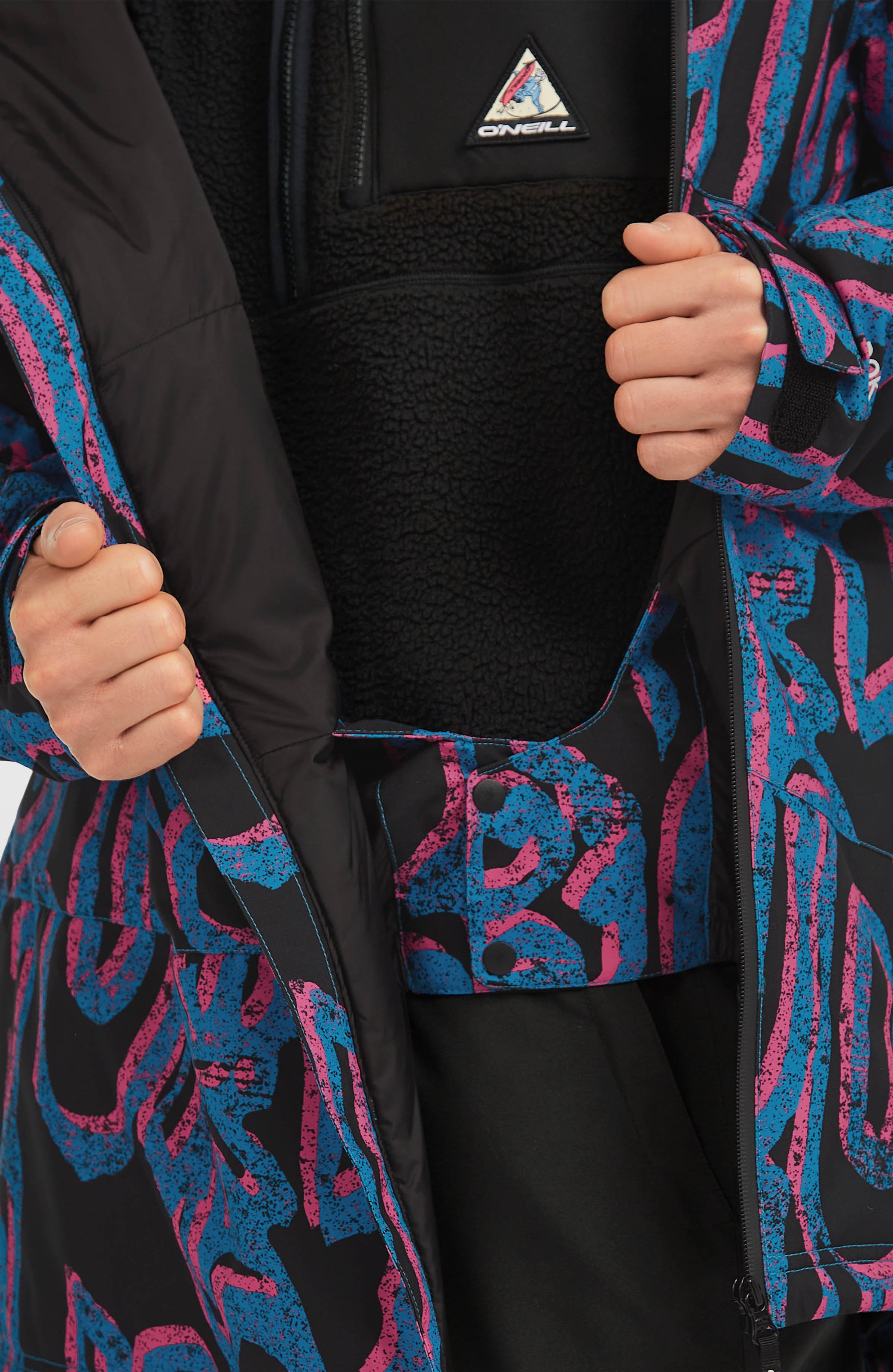 FWC'Play Asymmetric wintersportjas | Pink Legacy – O'Neill