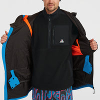 FWC'Play Asymmetric wintersportjas | Ocean Melody Colour Block