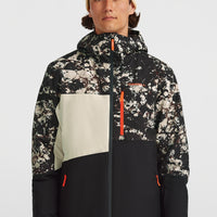 FWC'Cruz Triple wintersportjas | Black/Beige Quarry