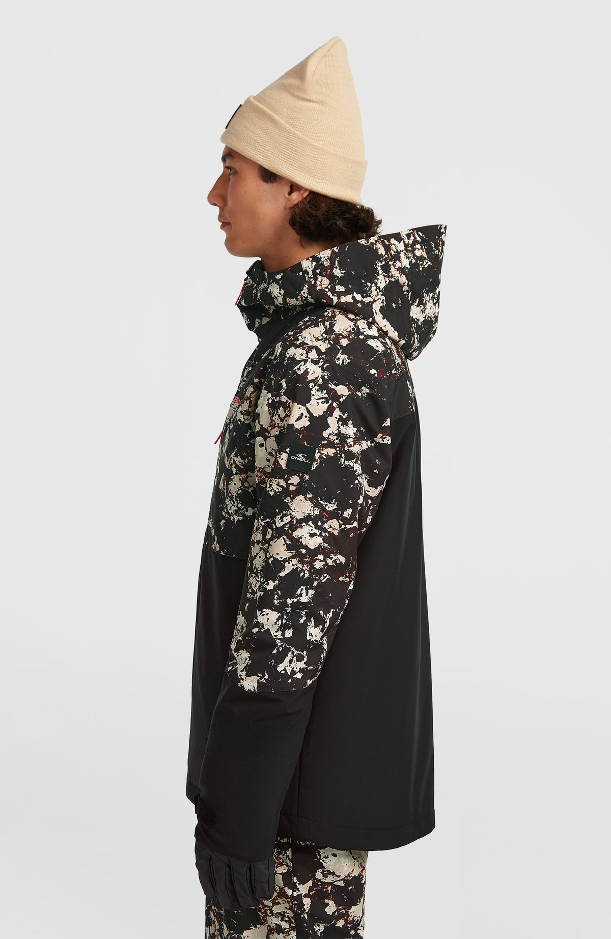 FWC'Cruz Triple wintersportjas | Black/Beige Quarry