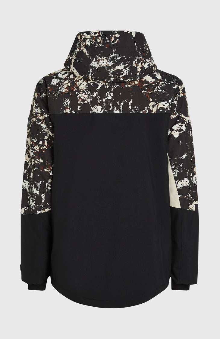 FWC'Cruz Triple wintersportjas | Black/Beige Quarry