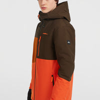 FWC'Cruz Triple wintersportjas | Coffee Bean Colour Block