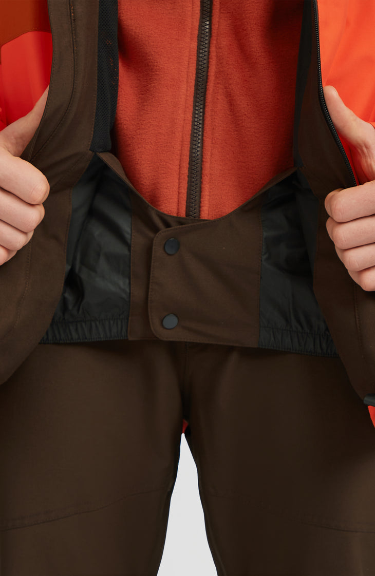 FWC'Cruz Triple wintersportjas | Coffee Bean Colour Block