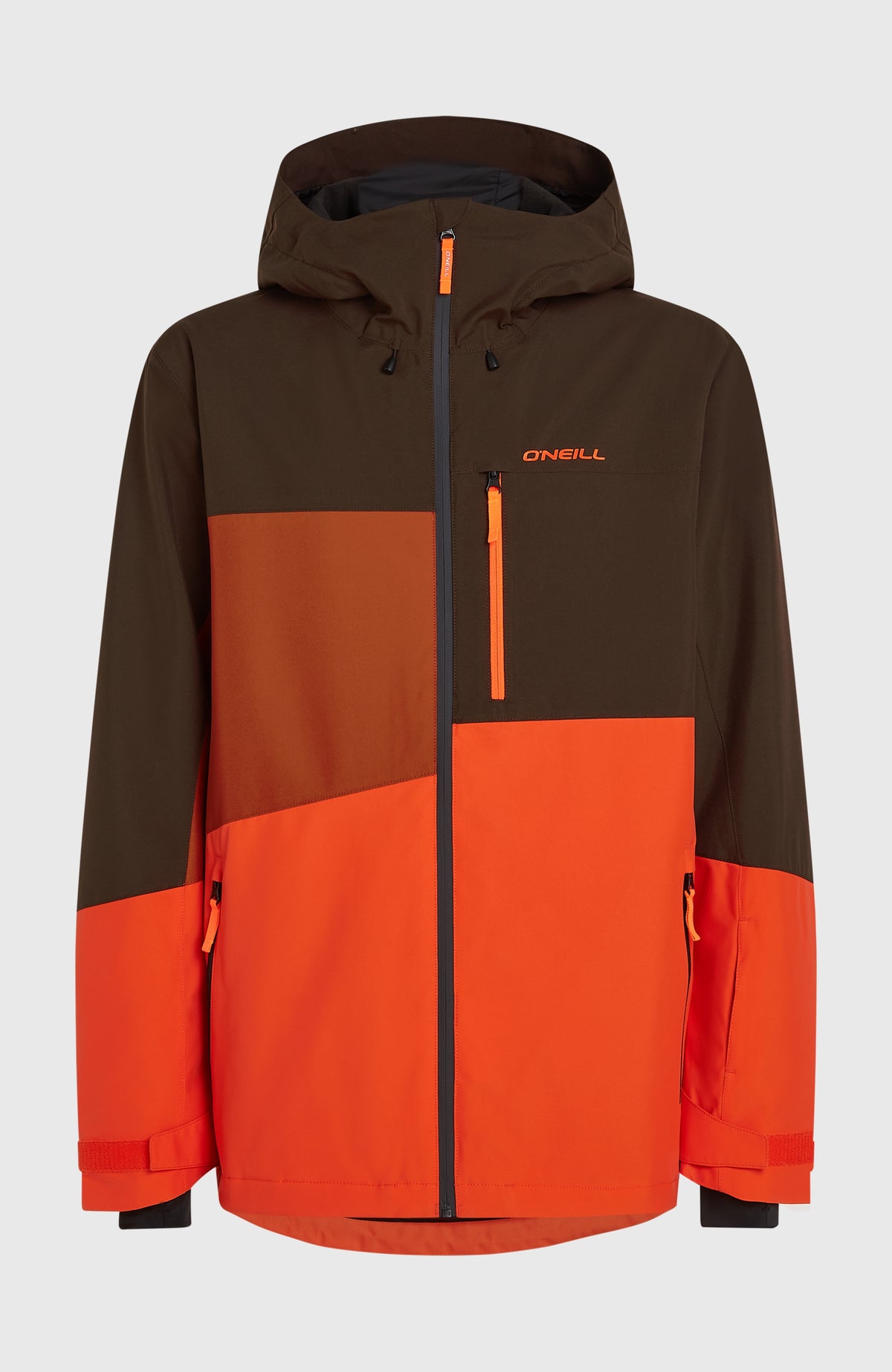 FWC'Cruz Triple wintersportjas | Coffee Bean Colour Block