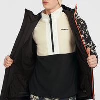 FWC'Cruz Block wintersportjas | Black/Beige Quarry