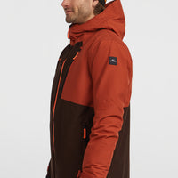 FWC'Cruz Block wintersportjas | Coffee Bean Colour Block