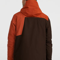 FWC'Cruz Block wintersportjas | Coffee Bean Colour Block