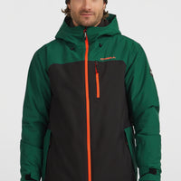 FWC'Cruz Duo wintersportjas | Emerald Envy Colour Block