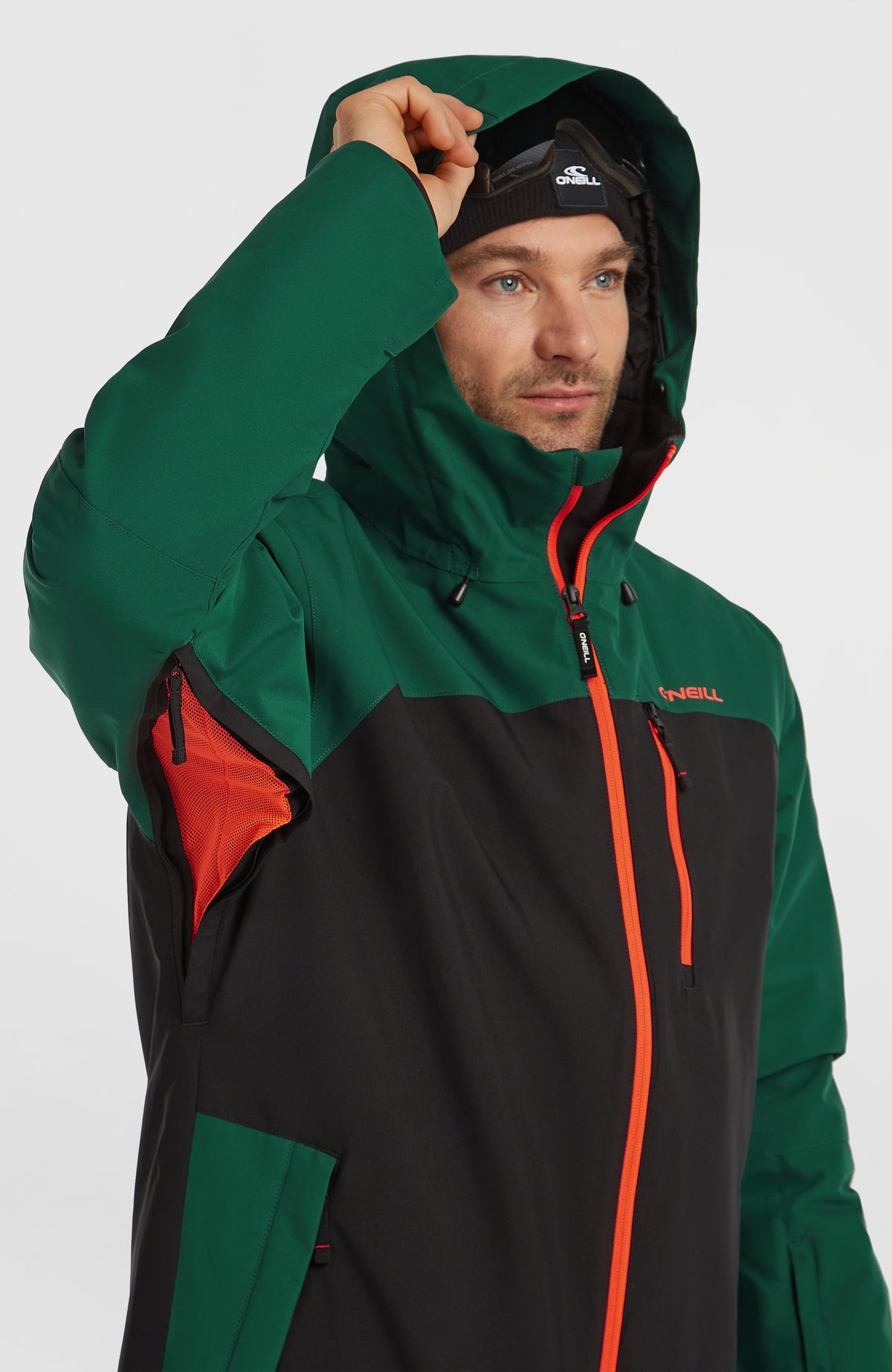 FWC'Cruz Duo wintersportjas | Emerald Envy Colour Block